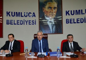 Kumluca Belediyesi'nde aralık meclisi