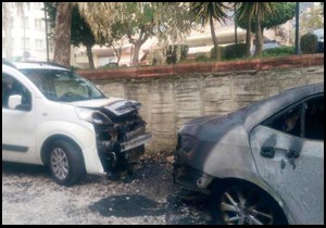 Alanya'da otomobil kundaklandı