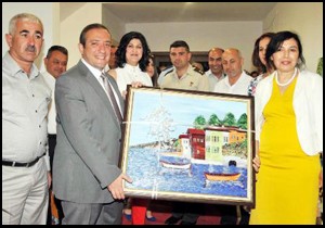 Kursiyerlerin ürünleri sergilendi