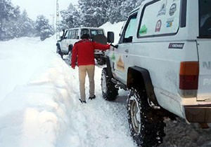 Mahsur kalanları AKUT kurtardı