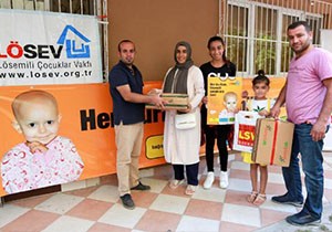 LÖSEV'den ihtiyaç sahiplerine yardım