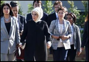 First Lady'ler Türk kahvesini öğrendi