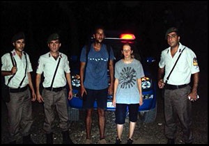 Likya yolu mağdurları kurtarıldı
