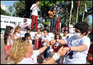 Lösemili çocuklar haftası renkli başladı