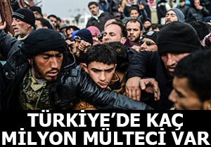 Türkiye'de kaç milyon mülteci var