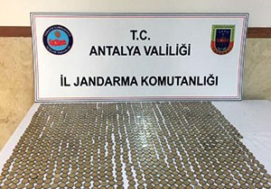Antalya'da sahte madeni Euro operasyonu