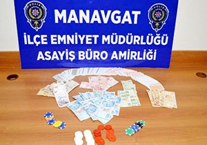 Manavgat'ta kumar baskını