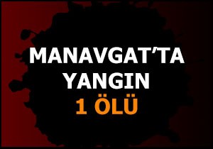 Manavgat'ta yangın