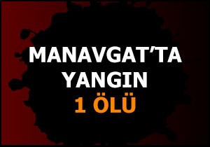 Manavgat ta yangın