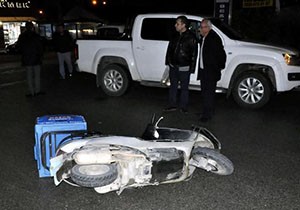 Manavgat ta kaza: 1 yaralı