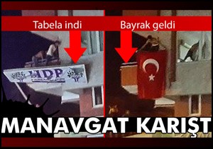 Manavgat'ta Dağlıca eylemi