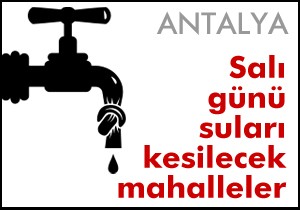ASAT’tan su kesintisi uyarısı