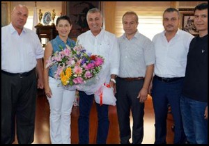 Matab yönetiminden başkan sözen'e ziyaret