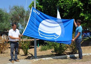 Selinus Plajı'na mavi bayrak