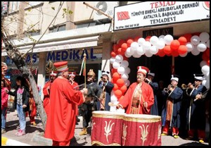 TEMADEVİ mehteranla açıldı