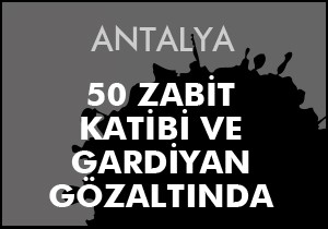 Antalya'da yeni bir operasyon