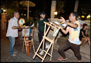 Kaleiçi'nde seyyar operasyonu