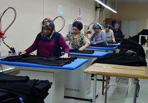 Tekstil atölyesi istihdama katkı