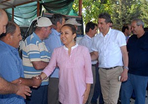 Milletvekili Enç'ten mahalle ziyaretleri