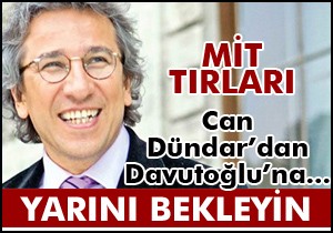 Dündar'dan Davutoğlu'na: Yarını bekleyin