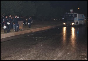 Antalya'da gece molotoflu eylem