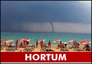 Alanya'da hortum