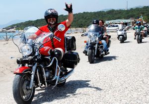Motosiklet Festivali'ne 200 katılım