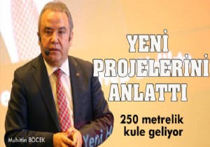 Muhittin Böcek in 2014 seçim projeleri