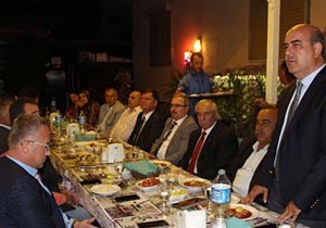 Muhtarlar yemekte buluştu