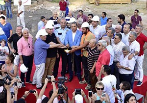 Muratpaşa'da Gösteri Merkezi'nin temeli atıldı