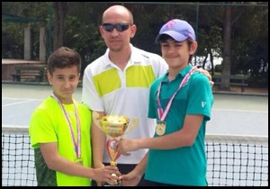 Tenis İl Birinciliği Müsabakaları tamamlandı