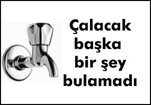 Musluk hırsızına hapis cezası