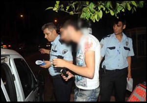 Antalya'da hemşireye muştalı saldırı