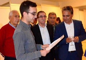 Muzaffer Oruçoğlu'nun yağlıboya sergisi açıldı