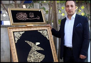 Kemer'de naht sanatı sergisi