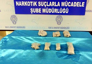 Havalimanında 2 kilo 2 gram eroin ele geçirildi