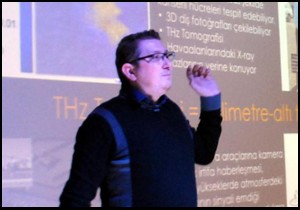 NASA'da çalışan Dr. Umut Yıldız, öğrencilere uzay çalışmalarını anlattı