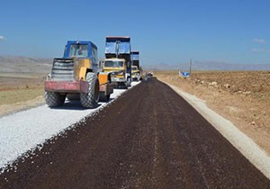 Nebiler yolu asfaltlanıyor