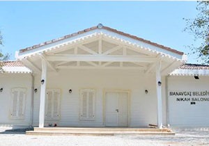 Manavgat Belediyesi Nikah Salonu açılıyor
