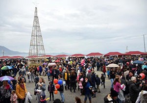 Alanya'da Uluslararası Noel Pazarı kuruldu