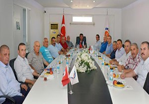 Oda başkanları Kumluca'da toplandı
