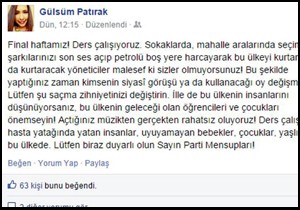 Finallerimiz var, gürültü yapmayın