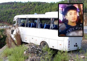Kazada yaralanan Kırgız işçi öldü