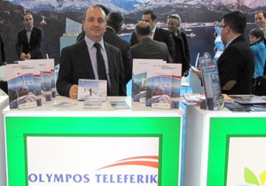 Olympos Teleferik EMITT Fuarı'nın gözdesi oldu
