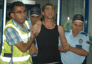 Güneş gözlügü gasp eden şüpheliyi güven timleri yakaladı