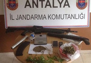 Alanya'da uyuşturucu operasyonu
