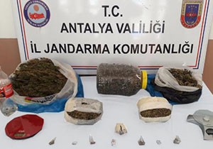 Antalya'da uyuşturucu operasyonu