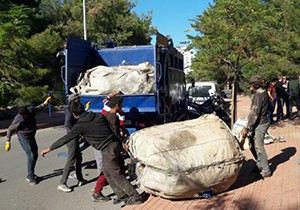 Atık toplayıcılara ortak operasyon