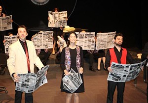 Ünlü oyun Alanya'da 'perde' diyor
