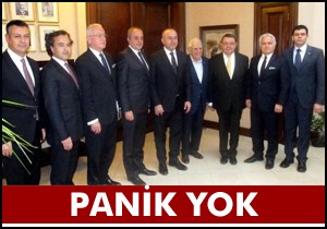 Çavuşoğlu; panik yok, fiyat kırmayın